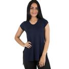 Blusa Diluxo Sobre Legging Marinho