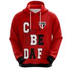 Blusa do São Paulo SPFC - Clube da Fé com Canguru - Oficial