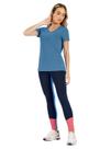 Blusa Dry Graphene Básica Azul Blusa Dry Graphene Básica Azul