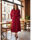 Blusa E Saia Midi Conjunto Elegante Chic Evangelica Cristã
