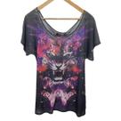 Blusa Ellus Cinza Estampa