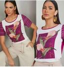 Blusa em cetim