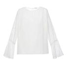 Blusa em Jacquard Off White