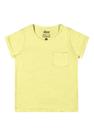 Blusa em Meia Malha Flamê Amarelo ELIAN