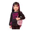 Blusa em Suedine Manga Longa Infantil Menina Aysha