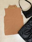 Blusa em Tricô Gola Alta Básica