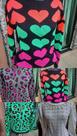 Blusa em tricot animal print
