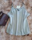 Blusa en tecido plano