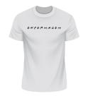 Blusa Enfermagem Friends 100% Algodão Fio 30.1 Penteado Unissex