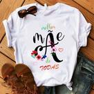 Blusa estampada dia das mães Blusa estampada dia das mães