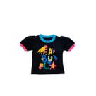Blusa Fábula Inverno Silk Preto