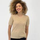 Blusa Facinelli Manga Curta Modal Feminina