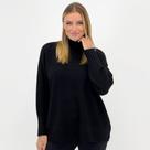 Blusa Facinelli Tricot Básica Gola Alta Feminina
