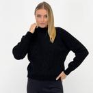 Blusa Facinelli Tricot Gola Alta Feminina