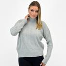 Blusa Facinelli Tricot Gola Alta Texturizada Feminina