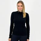 Blusa Facinelli Tricot Manga Longa Gola Alta Feminina