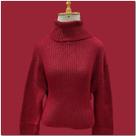Blusa Fang Barra Solta Marsala Tricô Blusa Fang Barra Solta Marsala Tricô