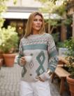 Blusa Far West Mousse V.Tricot _Areia_Verde