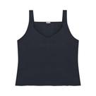 Blusa Feminina Alça Grossa Plus Size Sunshine Lisa