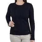 Blusa Feminina Alpelo Tricot Canelado Preta - 10900585