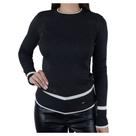 Blusa Feminina Alpelo Tricot Cinza Escuro - 10900 Blusa Feminina Alpelo Tricot Cinza Escuro - 10900