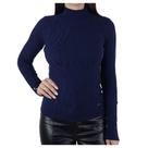 Blusa Feminina Alpelo Tricot Gola Alta Zebra Blue Nights - 1