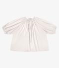 Blusa Feminina Ampla Com Lastex Em Viscose Endless Bege
