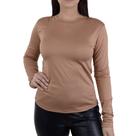 Blusa Feminina Babicat ML Térmica Marrom - B1822