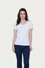 Blusa feminina básica de algodão