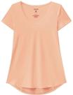 Blusa Feminina Basica Mullet P Ao Xgg Malwee COR SALMÃO
