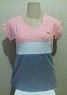 Blusa feminina básica, três cores, tamanho GG Blusa feminina básica, três cores, tamanho GG