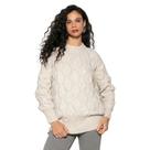 Blusa Feminina Biamar Alongada Bege Claro Blusa Feminina Biamar Alongada Bege Claro