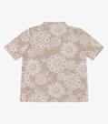 Blusa Feminina Box Estampada Gola Chaminé Endless Marrom
