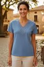 Blusa feminina c/ grippir 100% algodão gg mad look