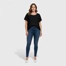 Blusa Feminina Chic Top Manga Crochê