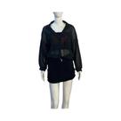 Blusa Feminina Chiffon Manga Comprida - Casual, Soltinha, Moda Coreana
