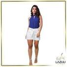Blusa Feminina Choker Azul Blusa Feminina Choker Azul