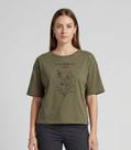 Blusa Feminina Com Estampa Localizada Infinita Cor Verde