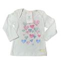 Blusa Feminina Corações com Brilhos Tam.G