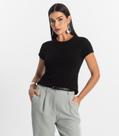 Blusa Feminina Cotton Leve Básica Rovitex Preto