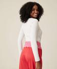 Blusa Feminina Cotton Manga Longa Marisa-18130 Blusa Feminina Cotton Manga Longa Marisa-18130