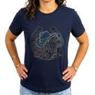 Blusa Feminina Country Western Zoe Bota Com Strass Brilhante
