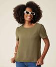 Blusa Feminina Crepe Manga Curta Marisa-72970