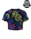 Blusa Feminina Cyclone Dif Cropped Full Maori Ocean