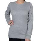 Blusa Feminina Danka Tricot ML Cinza Mescla - 0120076