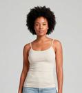 Blusa Feminina De Alça Poliamida Style Box Bege