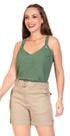 Blusa Feminina de Alças Verde Poá Blusa Feminina de Alças Verde Poá