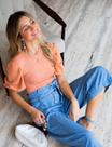 Blusa feminina de malha estampada variadas