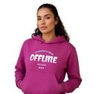 Blusa Feminina De Moletom Com Capuz Look Casual Inverno