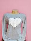 Blusa feminina de pérolas manga longa - Janaina